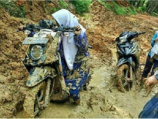 Begini Kondisi Ruas Jalan Penghubung Desa di Pucuk Rantau